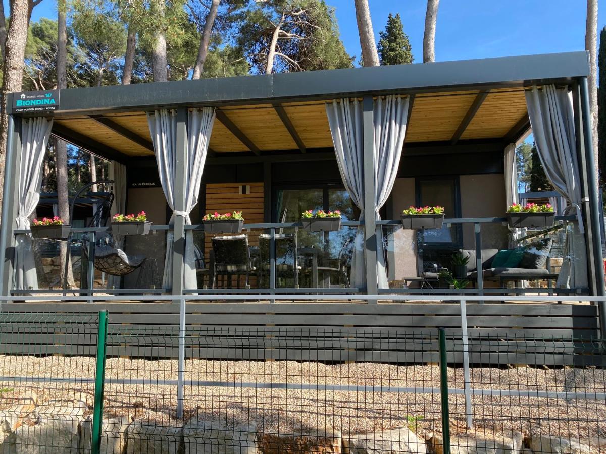 Mobile Home Biondina Camp Porton Nature Hideouts Rovinj Exterior foto